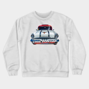 1955 Pontiac Chieftain Station Wagon Crewneck Sweatshirt